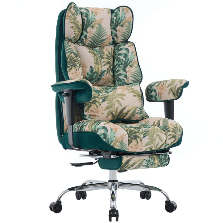 Efomao 3084 Fabric Tropical Green Tropisches Grün, Tropisches Grün