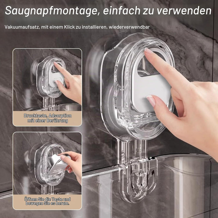 Duschablage Ohne Bohren, Bad Regal Hängend, Badezimmer Organizer, Wandregal, Aufbewahrungsregal, Dus