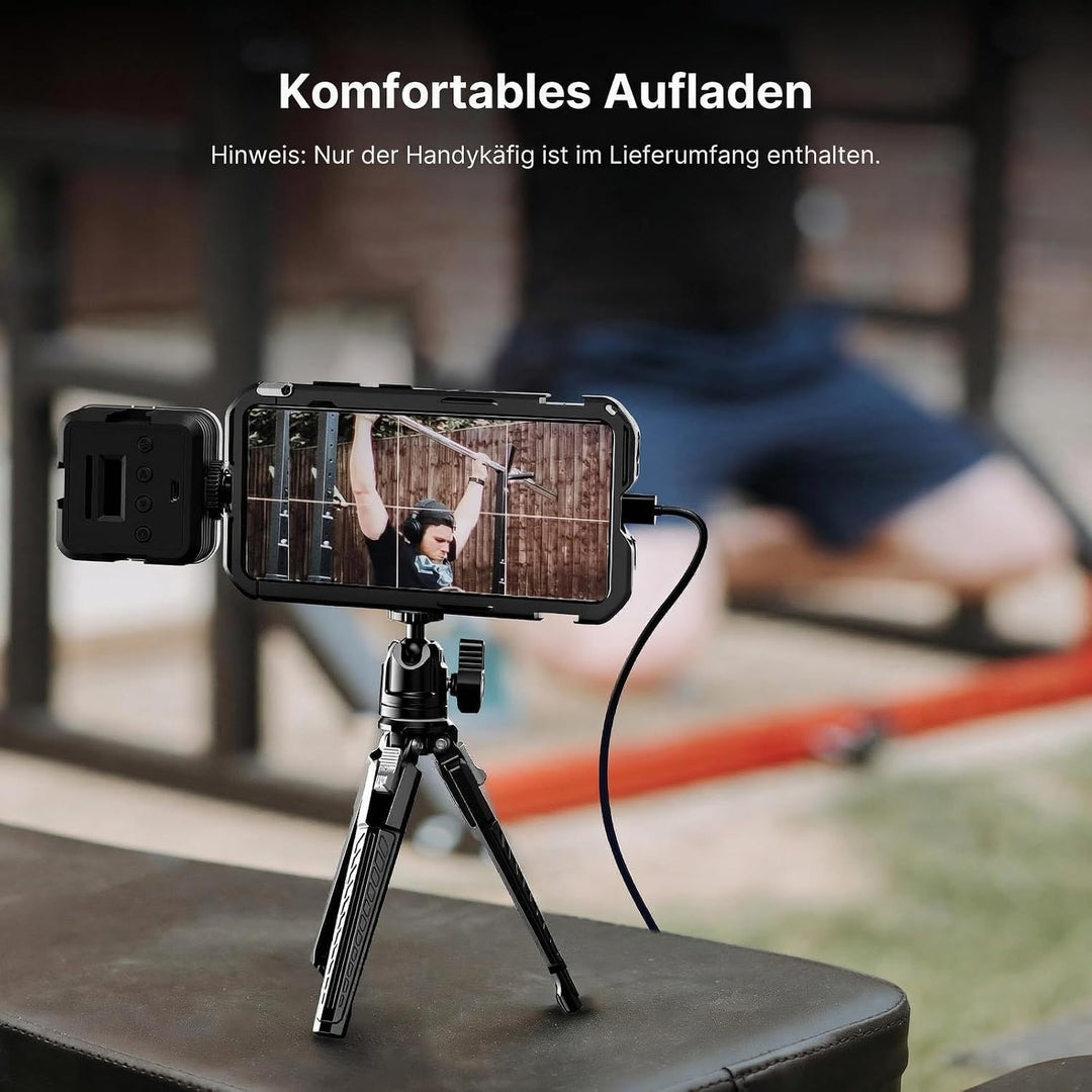 NEEWER S26 Ultra Smartphone Käfig Cage, Handy Video Rig Vlog Set, PA182