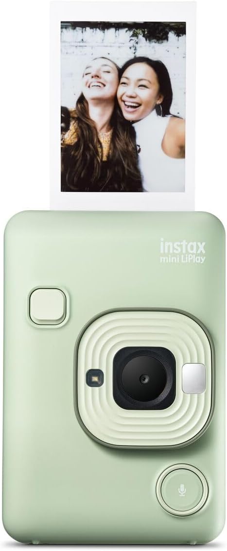 INSTAX Mini LiPlay 2 Digital Hybrid Camera Matcha Green, Matcha Green