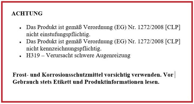 20 Liter Tyfocor LS Solarfluid Frostschutz Solarflüssigkeit Wärmeträger-Flüssigkeit für Solaranlagen