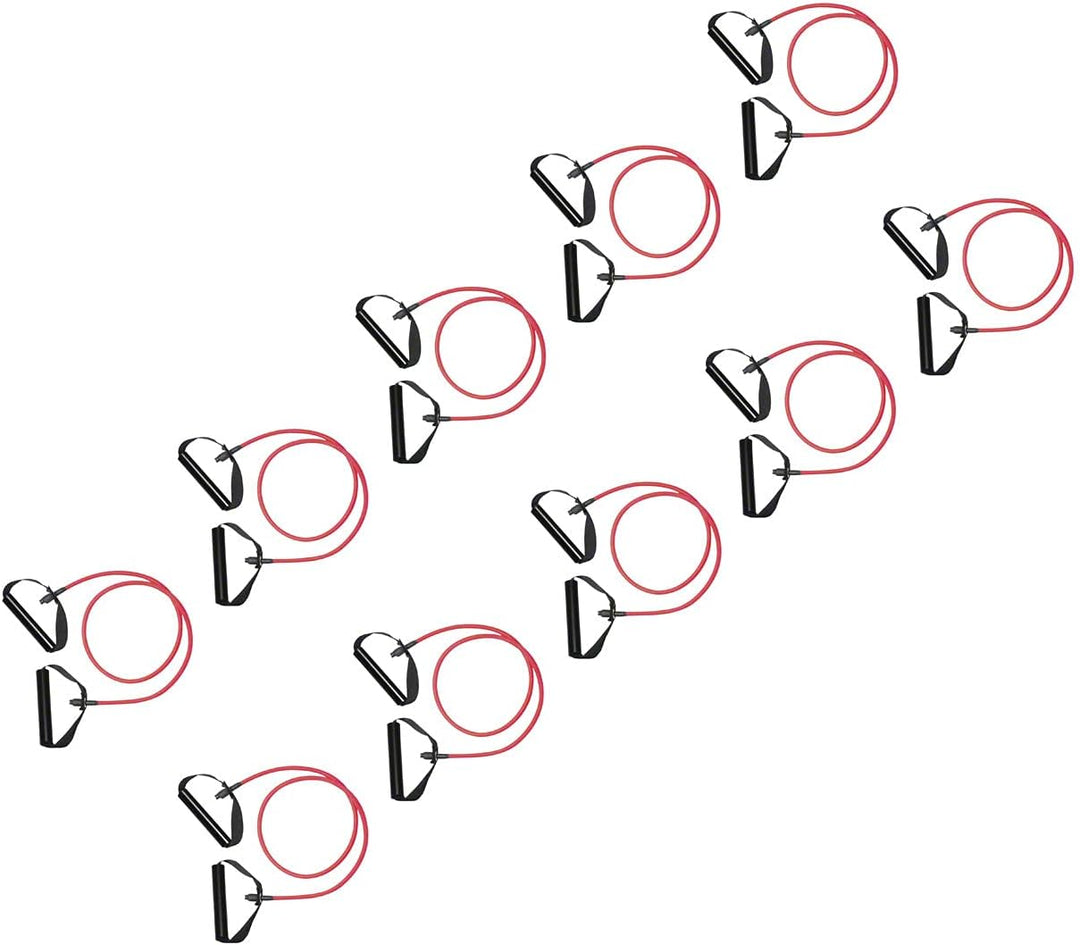 Sport-Tec Fitness Tube, 10er Set stark - rot, stark - rot