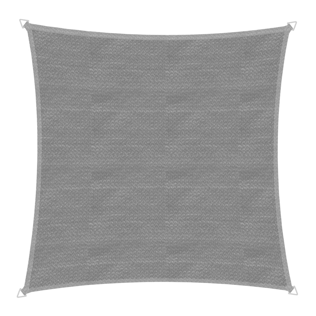 Windhager Sonnensegel Capri Quadrat 4 x 4 m (gleichschenkelig), Sonnenschutz für Garten &amp; Terrasse,
