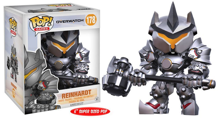 Funko 13086 Actionfigur "Overwatch: Reinhardt", 6 Zoll