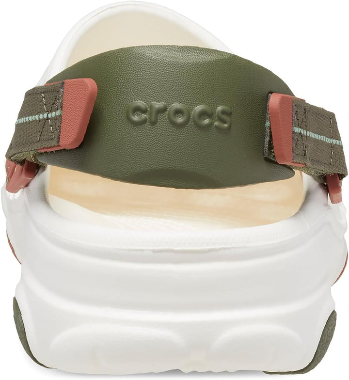 Crocs Unisex Classic All Terrain Clogs 36/37 EU Chalk, 36/37 EU Chalk
