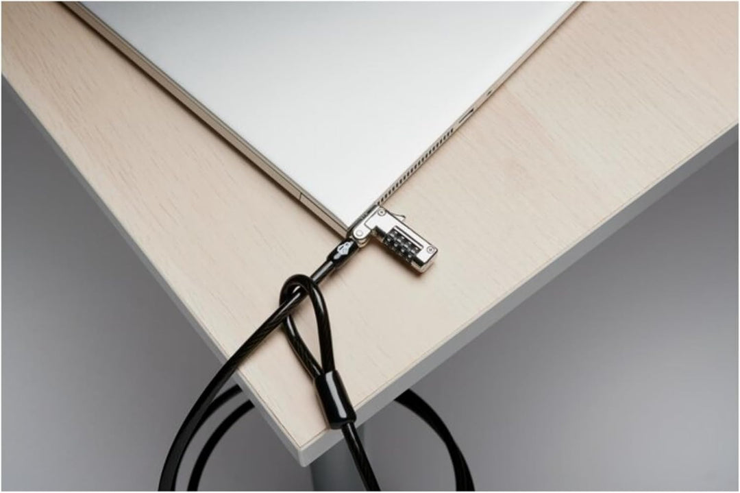 Kensington Slim NanoSaver Ultra Kombinationsschloss, Flacher Schliesskopf, Höchster Sicherheitsschut