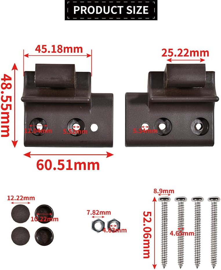 YUCKMZ Dachfenster Griffhebel Griffkonsole Set AF/BA 2stk Ersatzteil Kompatibel mit Braas Atelier-Fe