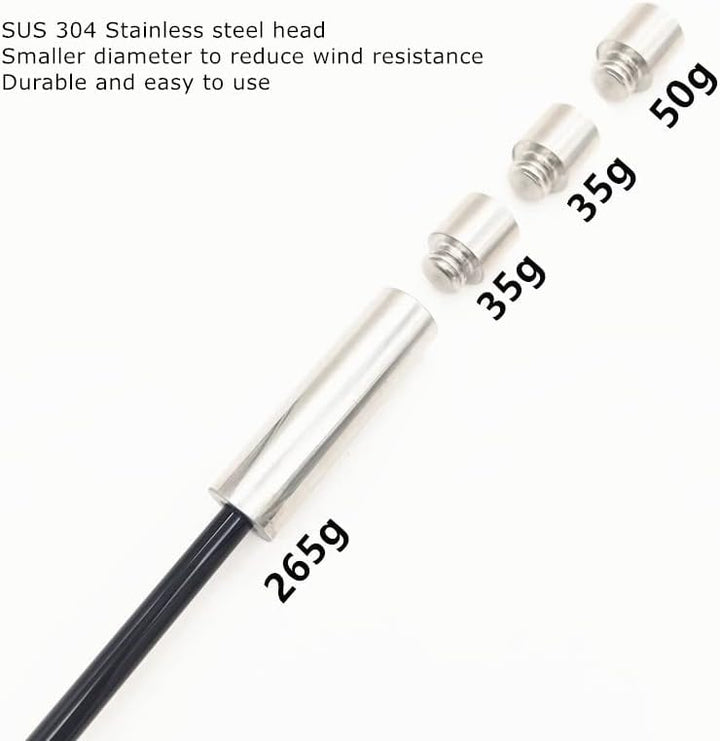 4 in 1 Einstellbare Schlägergewichte Golf Swing Speed Trainer, Overspeed Golf Speed Stick, Golf Trai