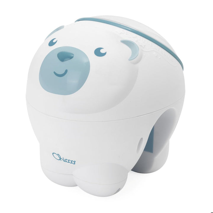 Chicco First Dreams Eisbär Projektor, 2in1 Wiege und Bett Projektor, Kinder Nachtlicht, Aurora Borea
