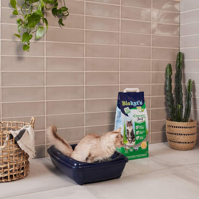 Biokat's Classic fresh 3in1 mit Duft - Klumpende Katzenstreu mit 3 unterschiedlichen Korngrössen - 1