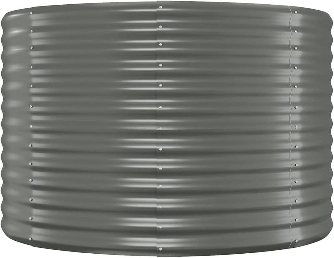 Tidyard Pflanzkübel Hochbeet Gemüsebeet Pflanzbeet Frühbeet Garten Pflanzkasten Metall Pflanzbeet Bl