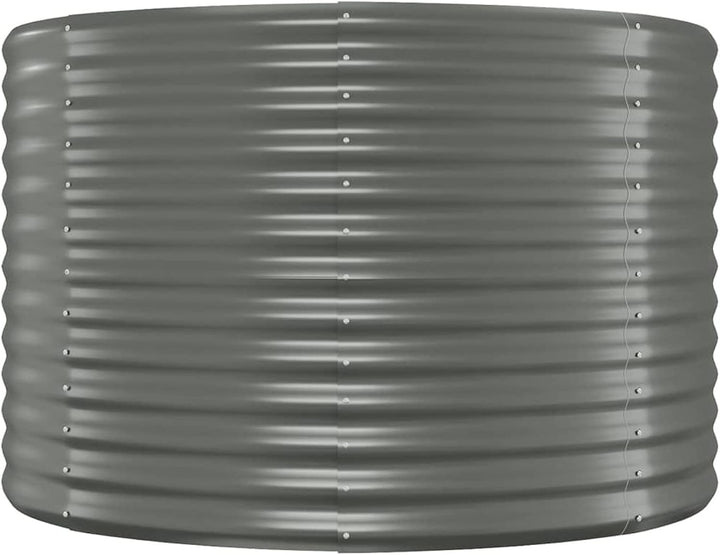 Tidyard Pflanzkübel Hochbeet Gemüsebeet Pflanzbeet Frühbeet Garten Pflanzkasten Metall Pflanzbeet Bl