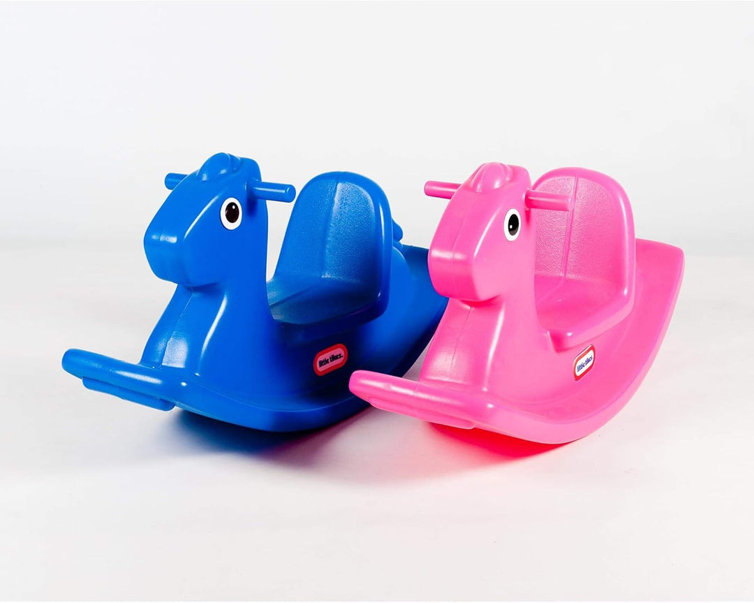 Little Tikes Schaukelpferd - Aktives Spielen für Kleinkinder - Einface Griffe mit Grip und Stabiler