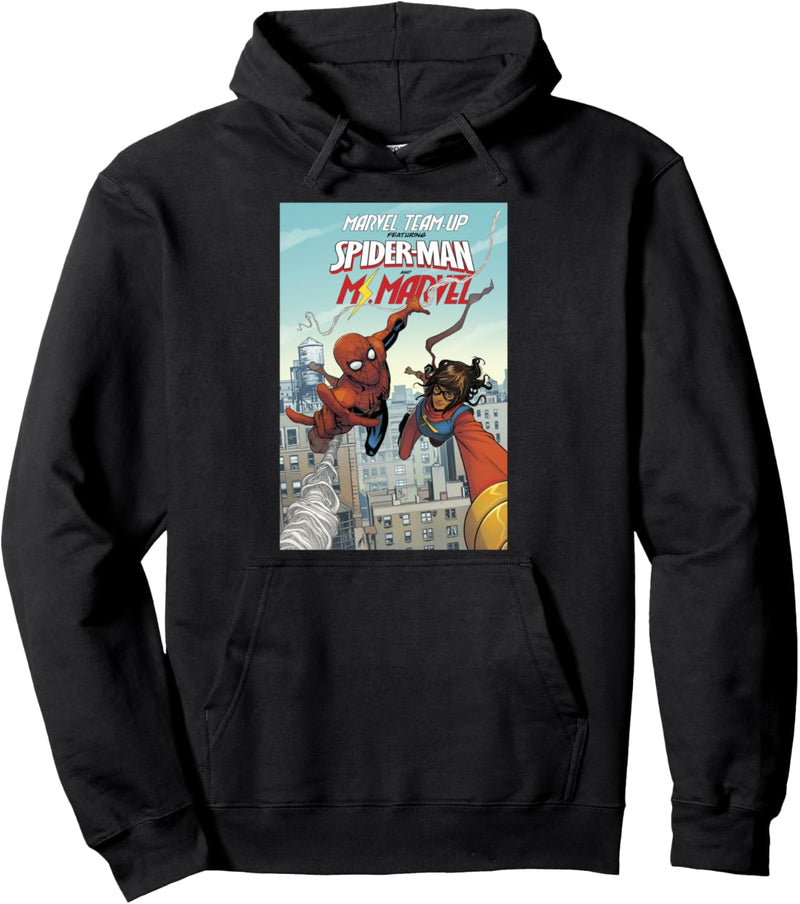Marvel Spider-Man & Ms. Marvel Cover Pullover Hoodie
