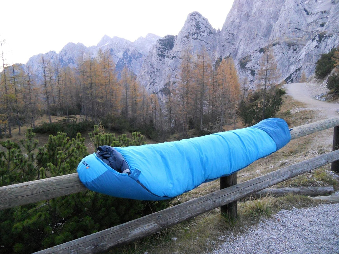 Aven Peak Schlafsack 230 cm - Hochleistungs Mumienschlafsack - koppelbar - warm - für bis zu -32 Gra