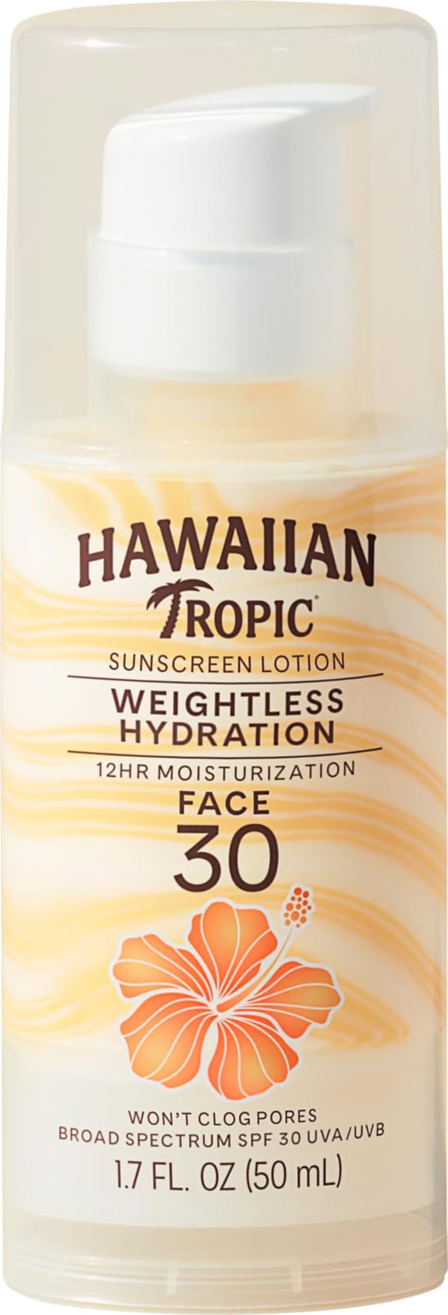 Hawaiian Tropic Silk Hydration Weightless Face Lotion LSF 30, 48 ml