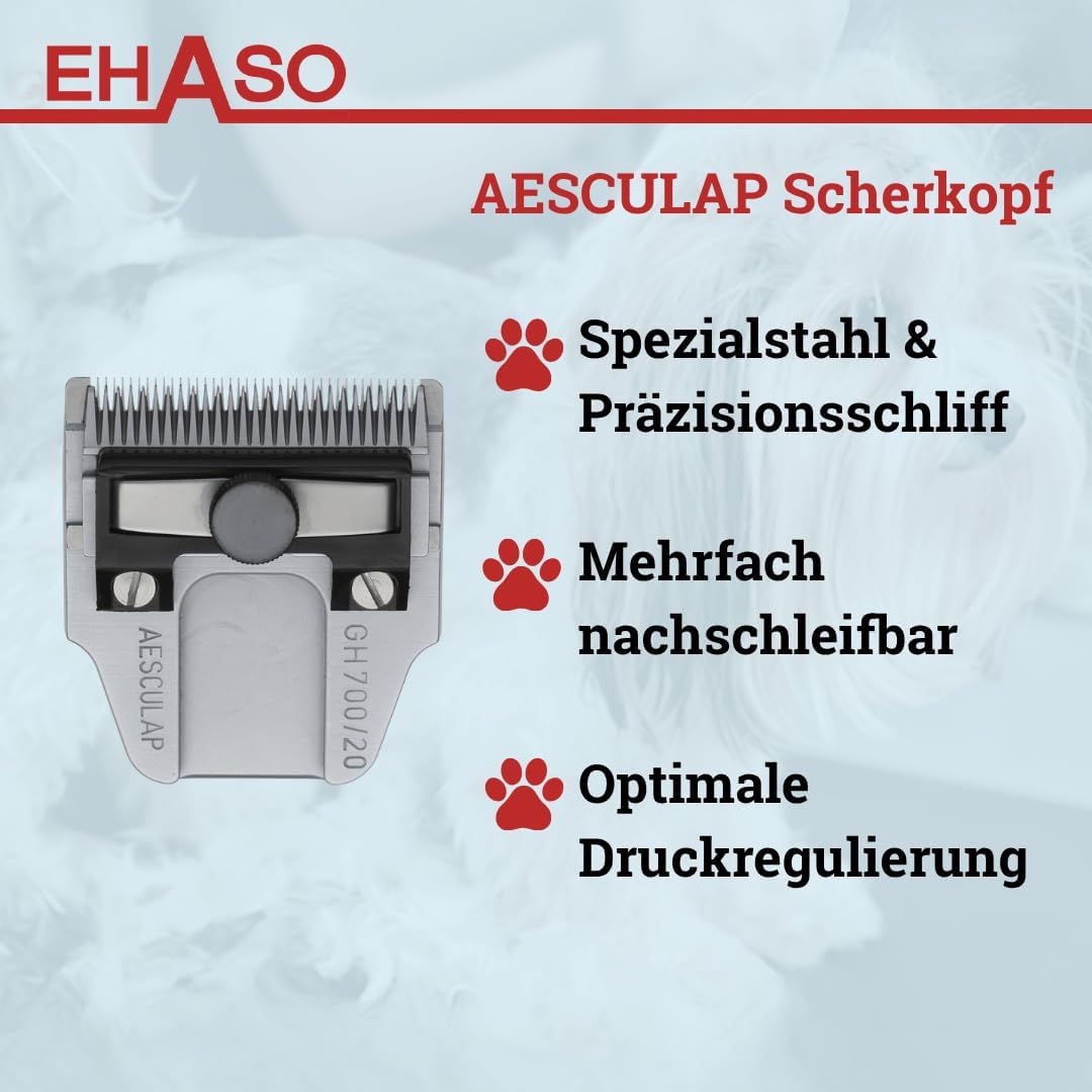 EHASO AESCULAP Scherkopf GH 700-1/20 mm Schnitthöh
