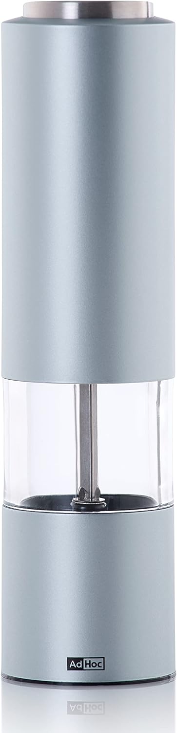 AdHoc EP95 Elektrische Pfeffer- | Salzmühle eMill.3, CeraCut® Keramik Mahlwerk, inkl. Batterien, lig