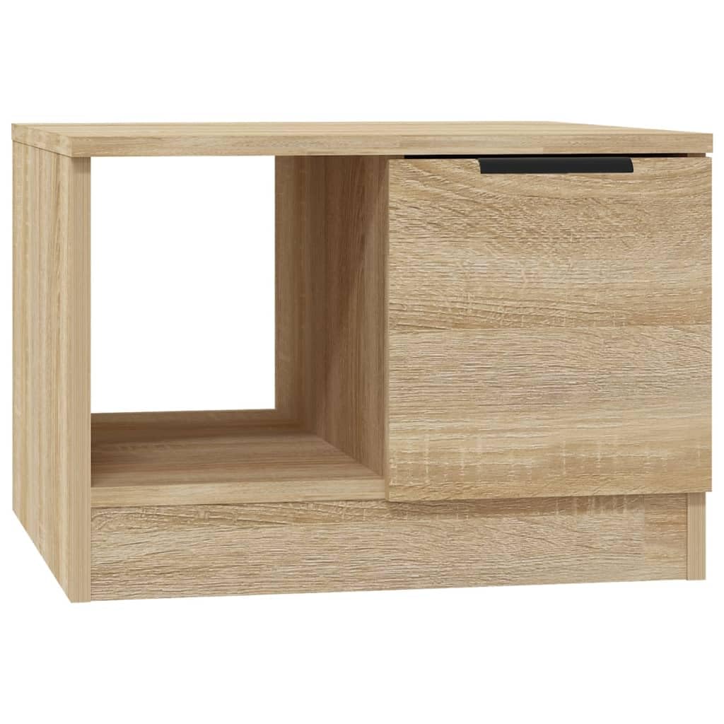 vidaXL Couchtisch mit 2 Fächern Beistelltisch Wohnzimmertisch Kaffeetisch Sofatisch Teetisch Tisch W