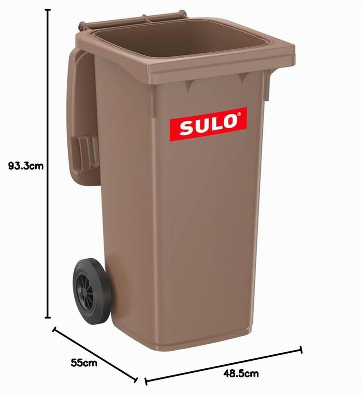 SULO CITYBAC CLASSIC Mülltonne 120L Braun RAL8025