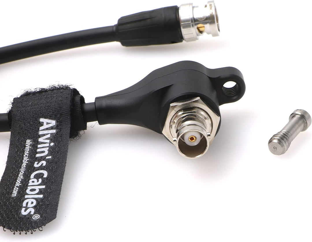 SDI-Protector-Galvanic-Isolator BNC Stecker auf Buchse Kabel für RED-Komodo 20CM Schwarz Alvin's Cab