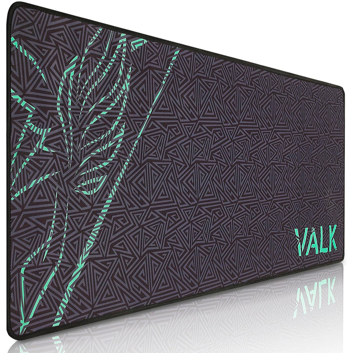 VALK Gaming-Mauspad, 800 x 300 x 3 mm, weiches HD-Stoff, Präzision und Geschwindigkeit, Gaming-Mausp