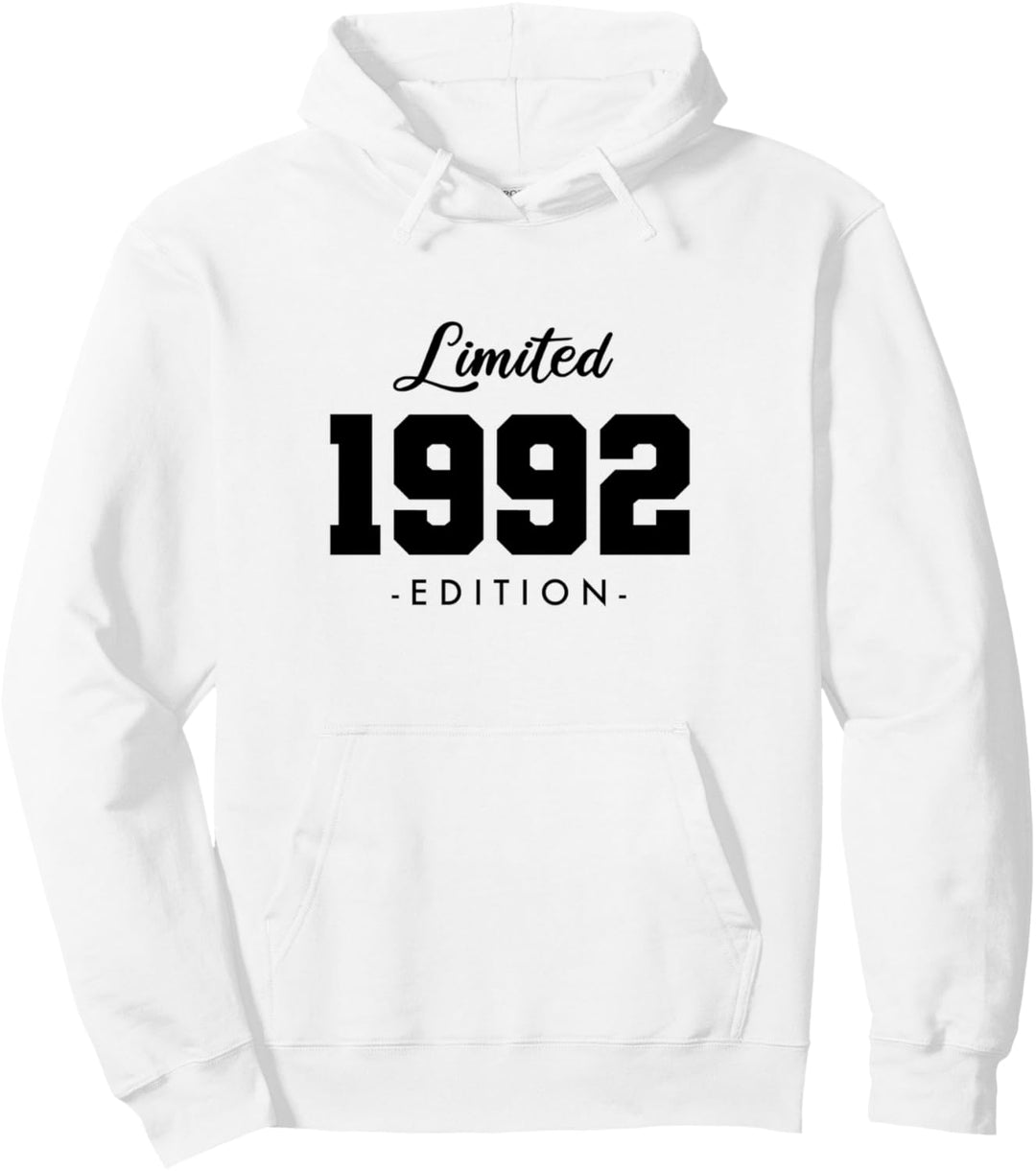 32 Jahre Jahrgang 1992 Limited Edition 32. Geburtstag Pullover Hoodie