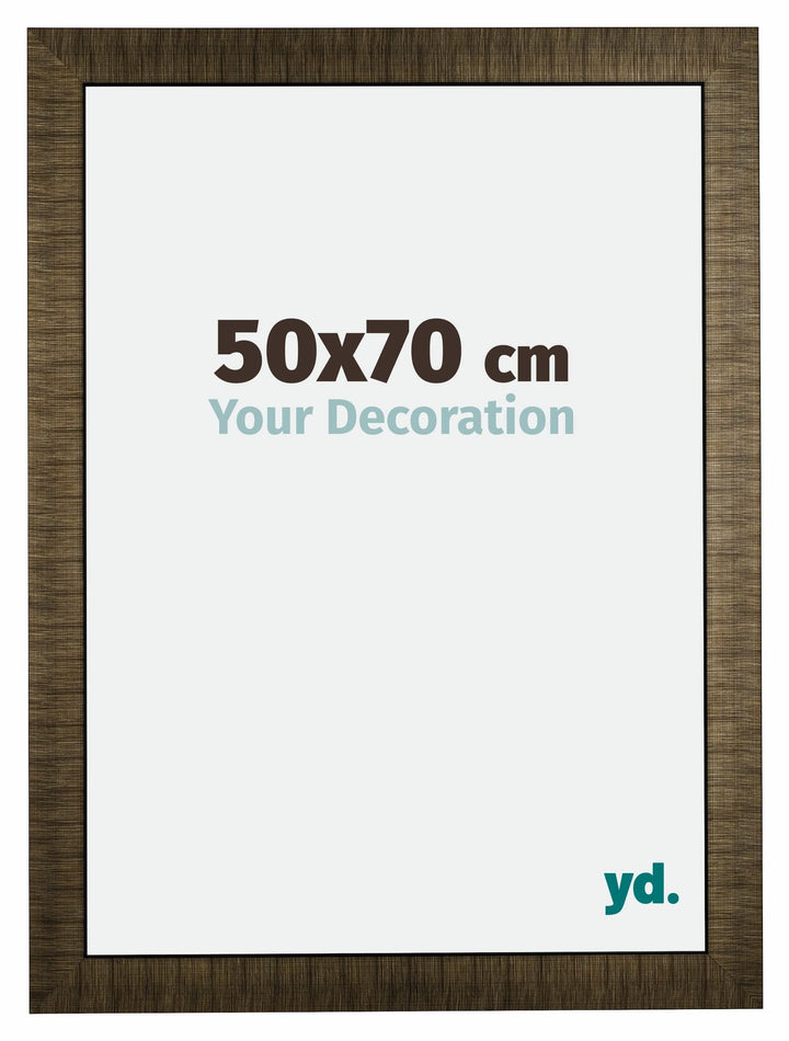 yd. Your Decoration - Bilderrahmen 50x70 cm - Bilderrahmen aus Holz mit Acrylglas - Antireflex - Aus