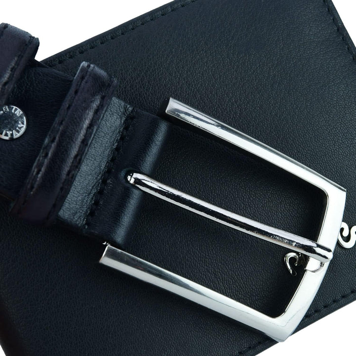 Pierre Cardin Herren-Geschenkbox, Geldbörse mit RFID-Schutz und Echtledergürtel