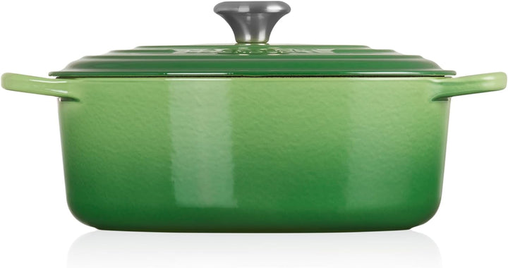 Le Creuset Signature Gusseisen-Bräter mit Deckel, Ø 29 cm, Oval, Für alle Herdarten und Induktion ge