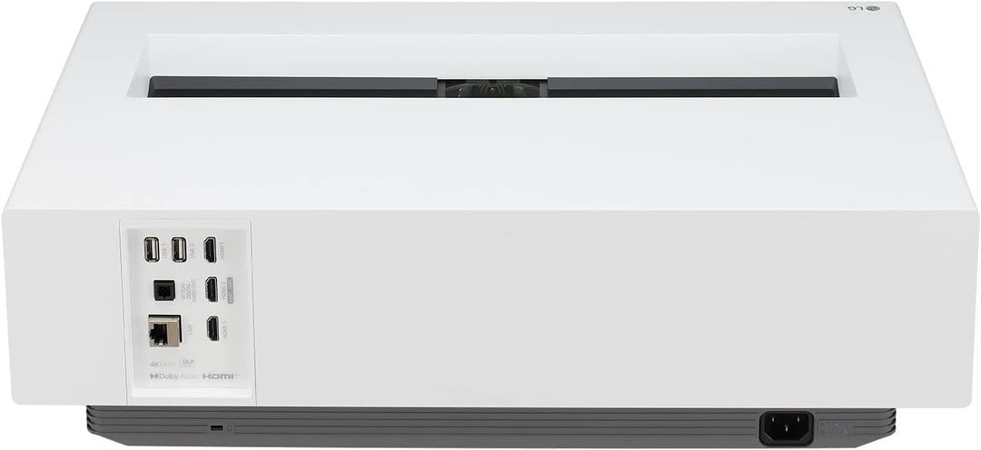 LG Electronics HU715QW Beamer mit Projektions-Diagonale bis 304,8 cm (120 Zoll), CineBeam Ultrakurzd