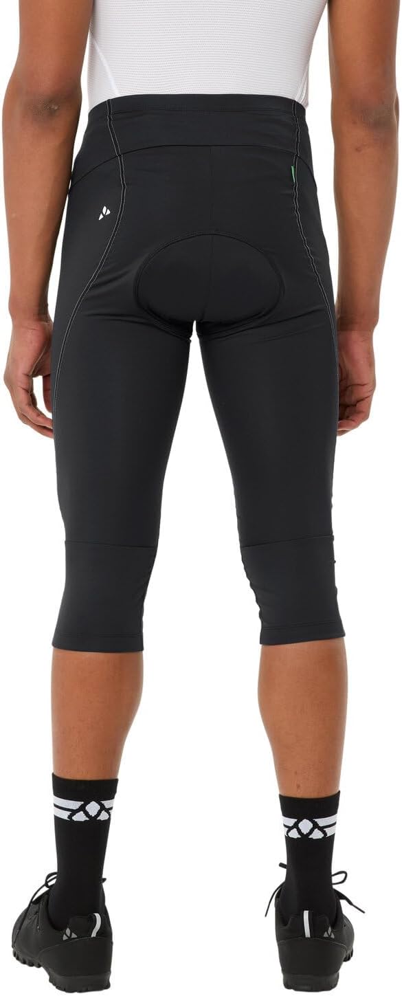 VAUDE Men's Active 3/4 Pants - Radhose Herren gepolstert 4XL Black Uni, 4XL Black Uni