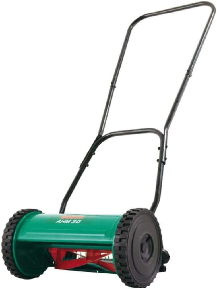 Bosch Home and Garden Handmäher AHM 30, Karton (4 Spindelmesser, Schnittbreite 30 cm, Schnitthöhe 12