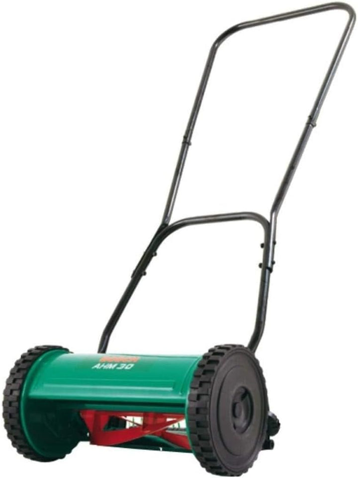 Bosch Home and Garden Handmäher AHM 30, Karton (4 Spindelmesser, Schnittbreite 30 cm, Schnitthöhe 12