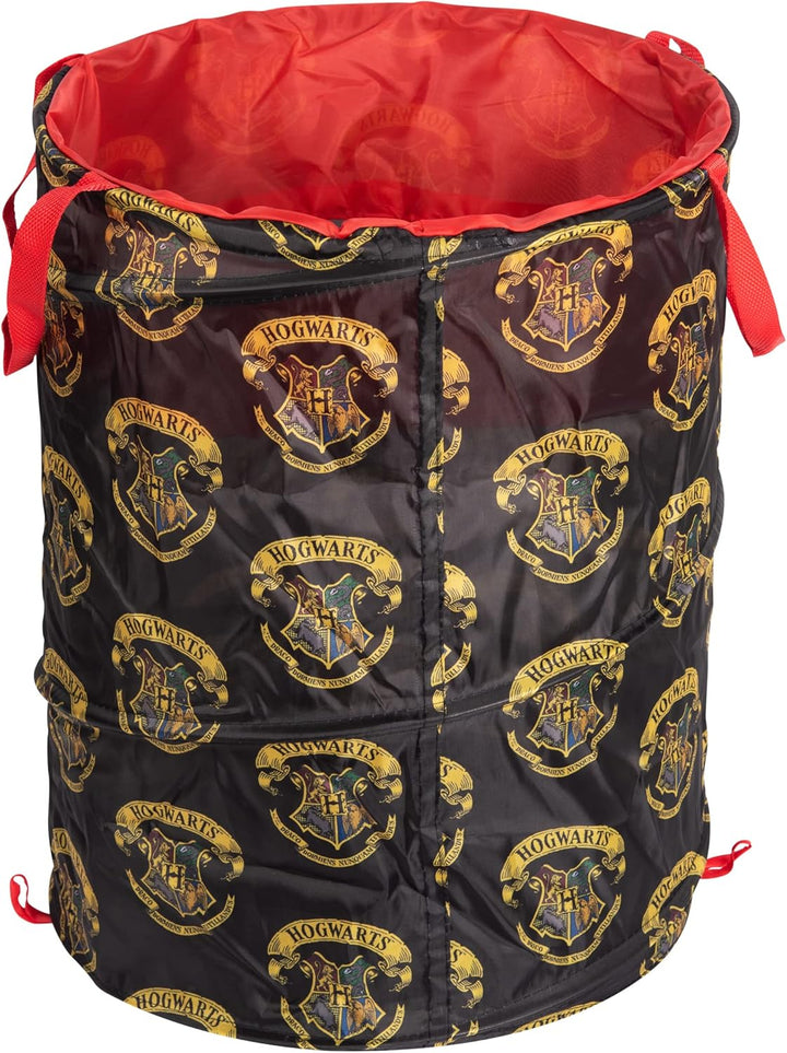 Harry Potter Aufbewahrungskorb mit Zugband - Hogwarts Faltbar für Kinder POP-UP Kinderzimmer Wäschek
