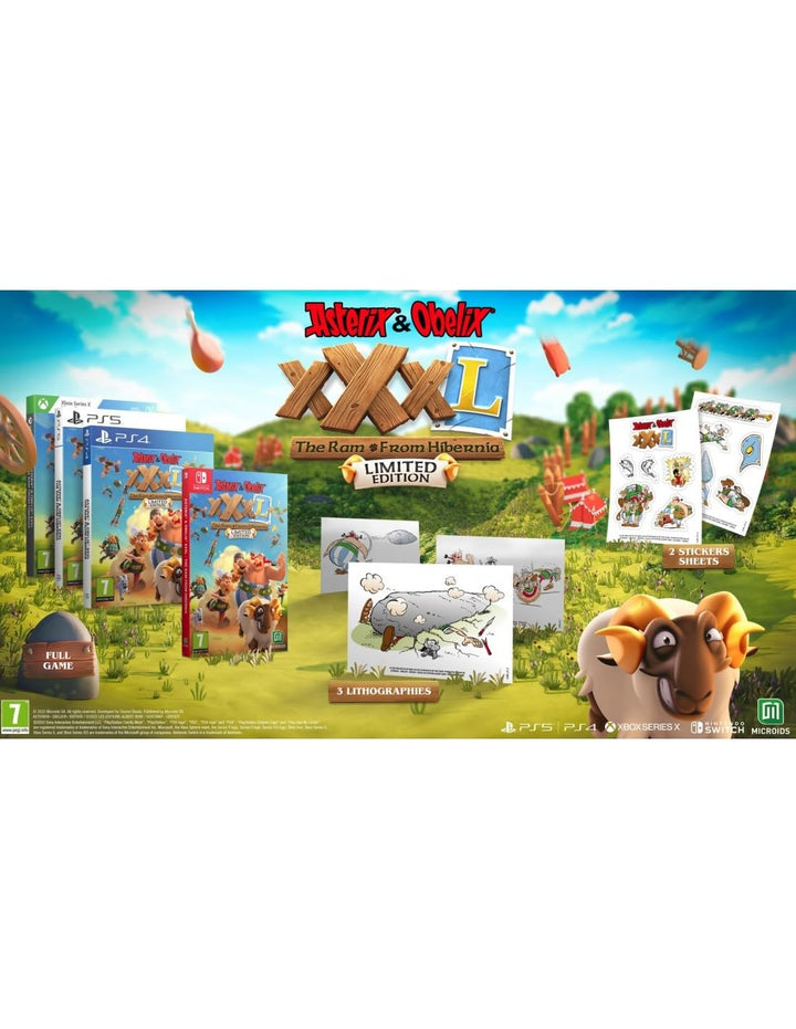 Asterix & Obelix XXXL: The Ram from Hibernia - Limited Edition (PS4)
