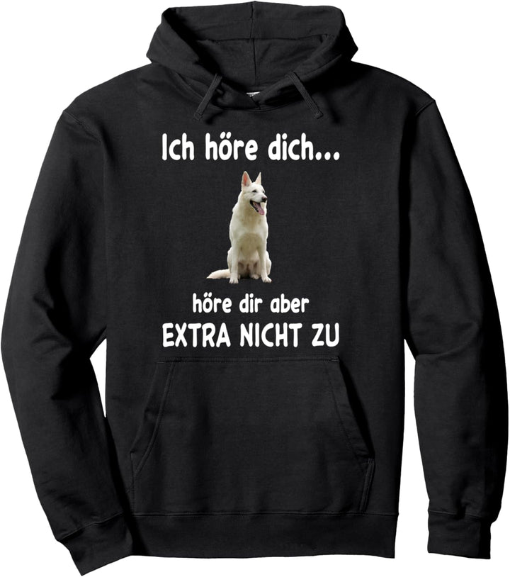 Weisser Schäferhund Hund - Weisser Schäferhund Pullover Hoodie