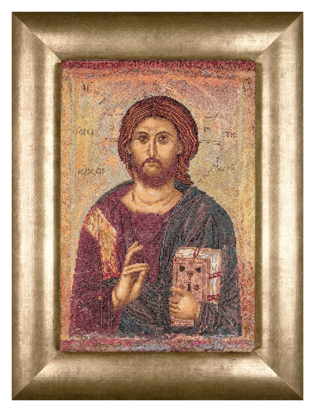 Thea Gouverneur - Kreuzstich-Set - Christus Pntokrator - Aida - 18 Count - Für Erwachsene - 476A, 47