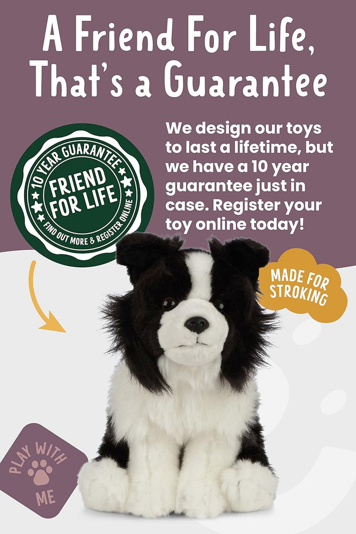 Living Nature Soft Toy - Stofftier Border Collie (20cm)