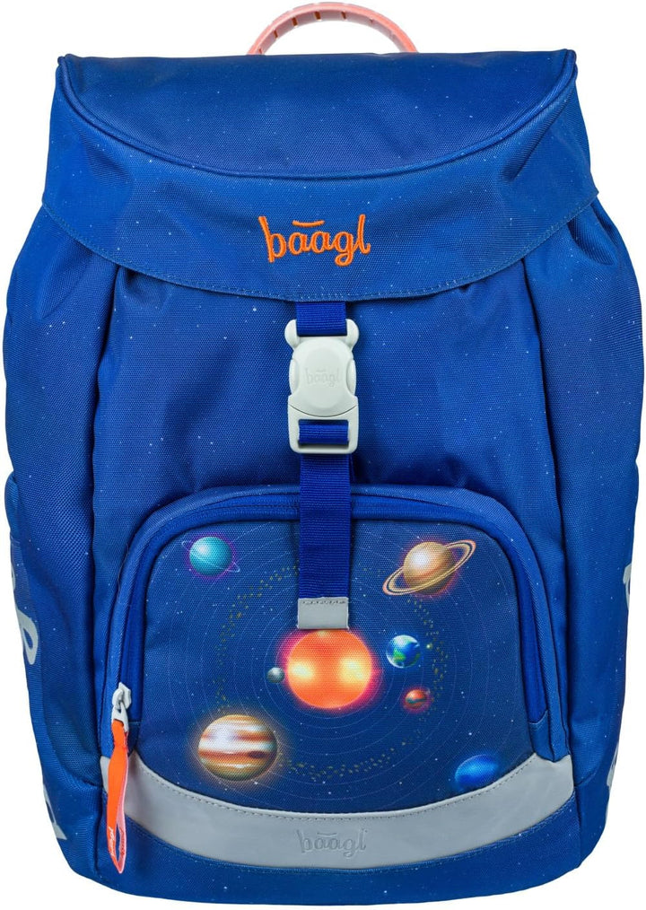 Baagl Schulranzen für 1. Klasse Jungen, Airy Schulrucksack, Ultraleicht Schule Tasche Kinder, Schult
