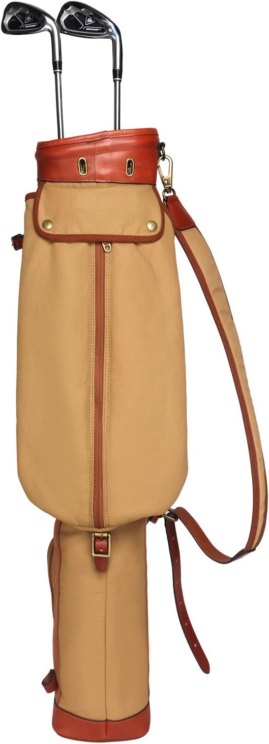 Tourbon Wasserdichte Canvas Golf Club Reisetasche mit weich gepolstertem Schultergurt