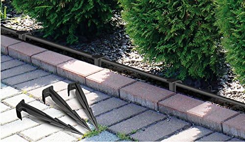 100 Stück Gartenschlauch Anker Boden Befestigungsanker für Tropfschlauch Perlschlauch Steckgabel
