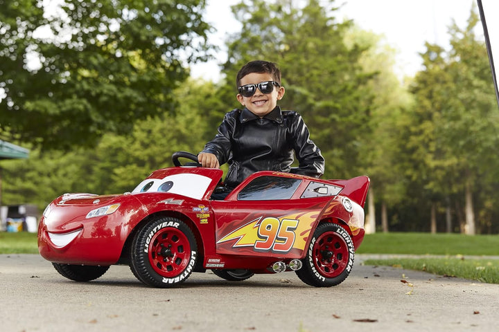 Huffy Disney Cars Lightning McQueen Elektro-Fahrzeug - 6V batteriebetriebener motorisierter Fahrspas