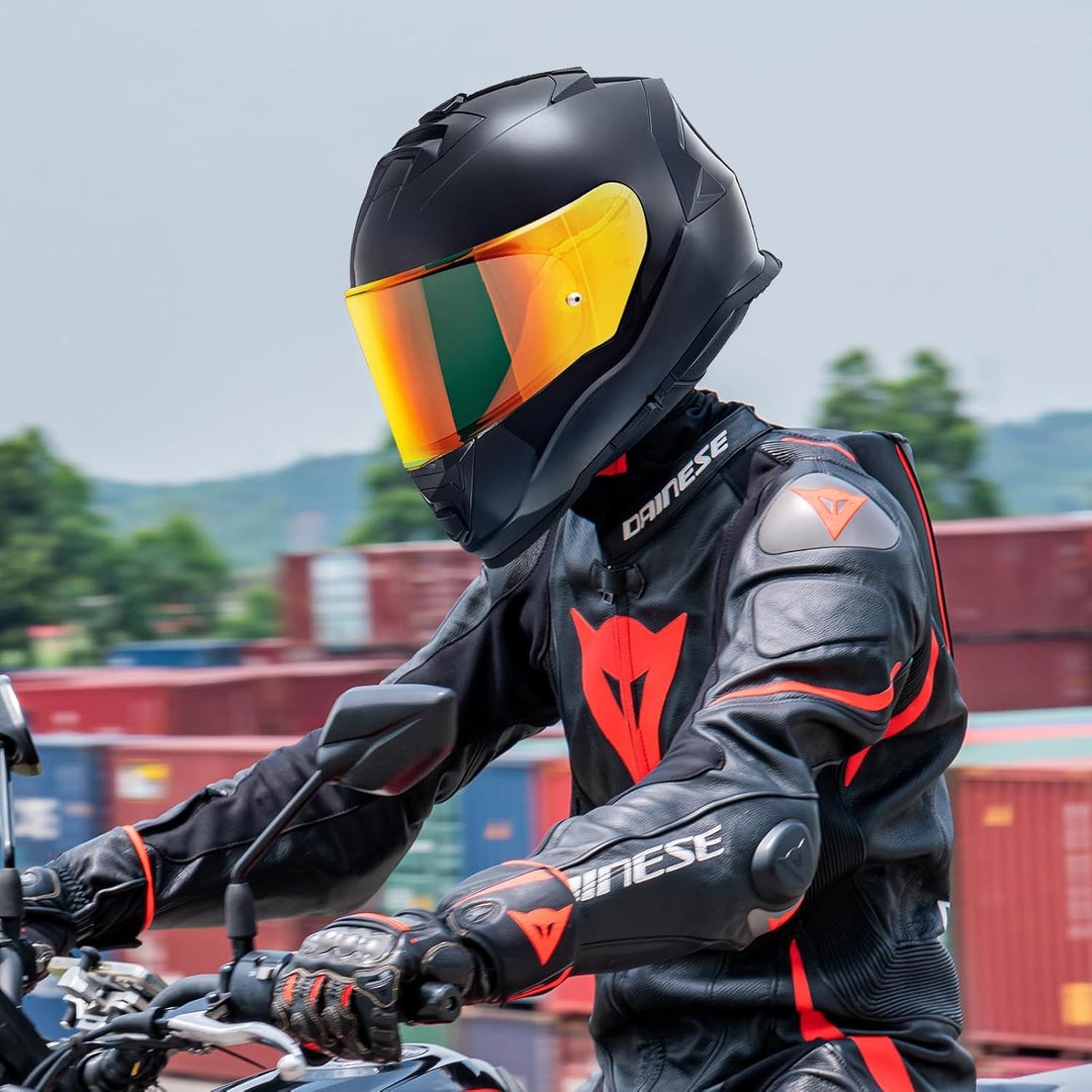 JQF Gear Helmvisier,Motorradhelm Visier für FF800/FF353/FF328,Motorrad Windschutz Helm Objektiv Visi