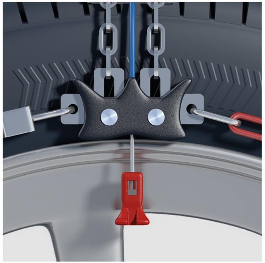 KÖNIG CS-10 080 Schneeketten, 2 Stück, CS-10 080