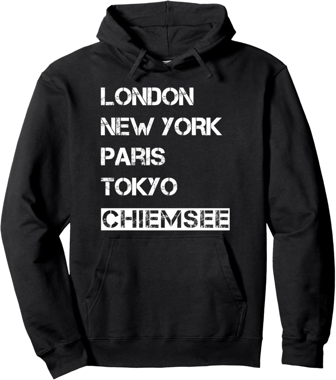 Meine Heimat Chiemsee! Geburtsort & Heimatliebe Chiemsee Pullover Hoodie