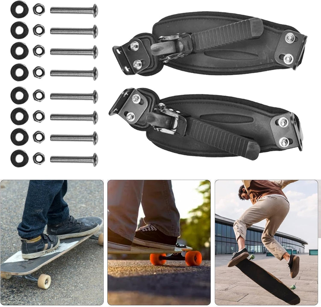 Mountain Skateboard Fusshalter, Skateboard Fussgurt, Mountainboard Fussgriff, Skateboard Fuss Sicher