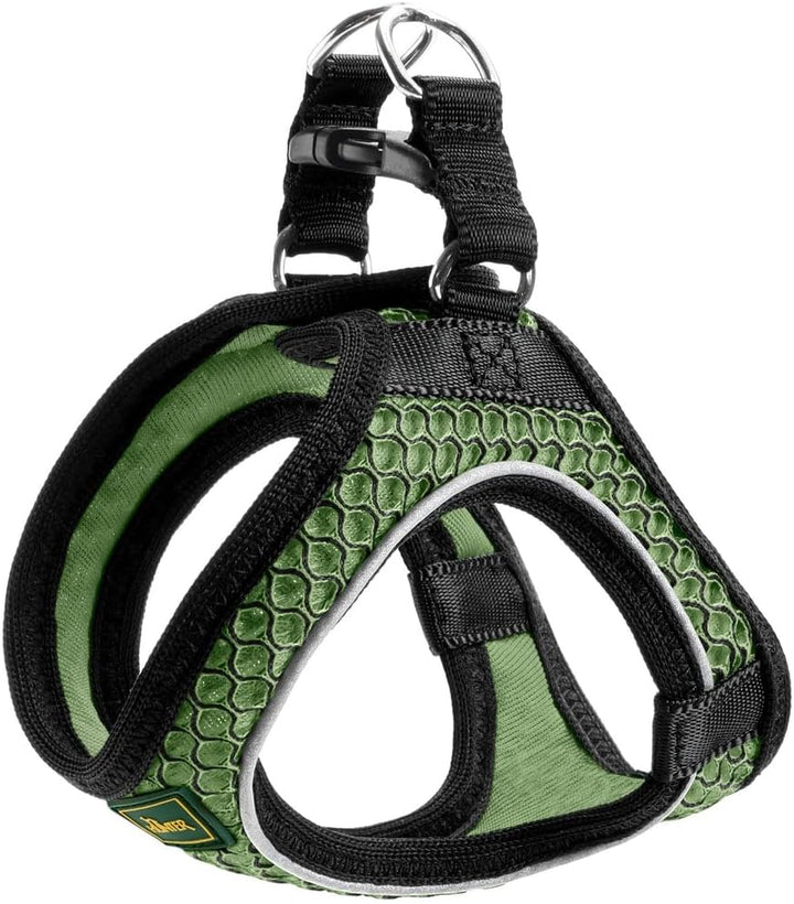 Hunter - Dog Harness Hilo Comfort. XS, Green - (401673969797)