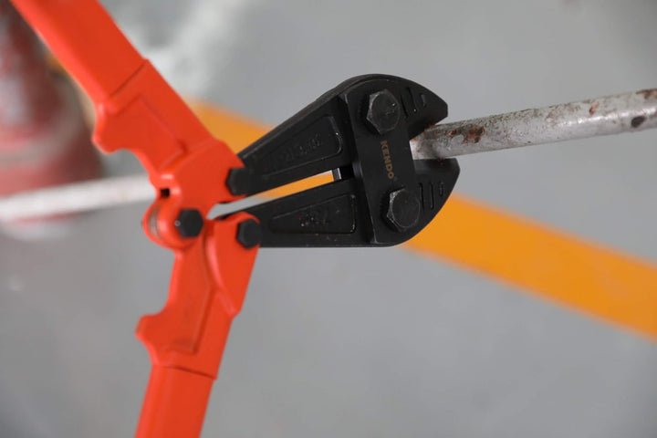 KENDO Bolzenschneider – Länge: 750 mm – Schneidleistung (Ø): Max. 13 mm – 40 HRC – Extra gehärtete S