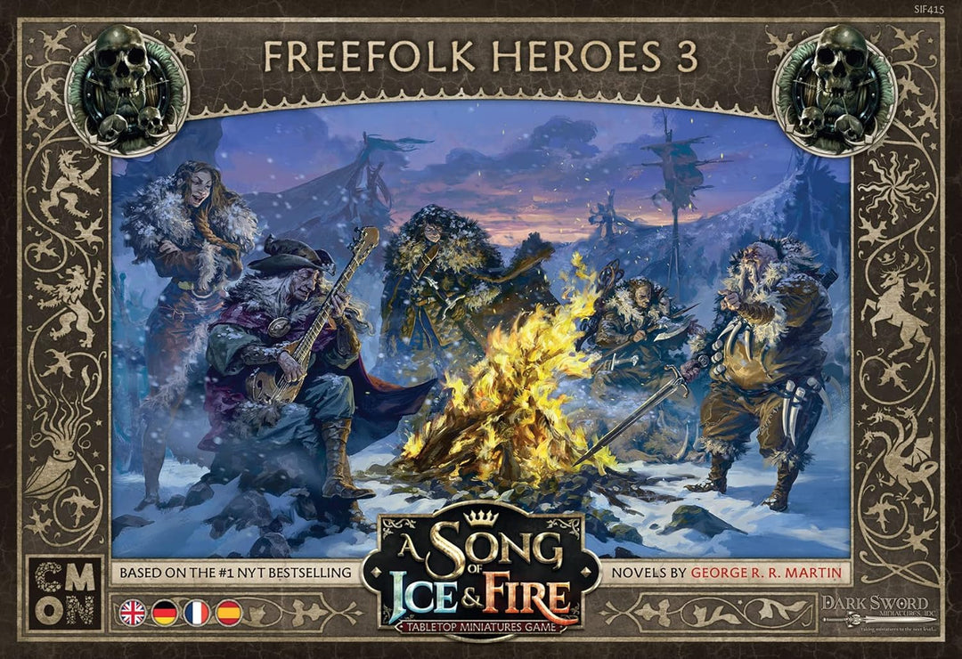 CMON | A Song of Ice & Fire – Helden des Freien Volks 3 | Erweiterung | Tabletop | 2 Spieler | Ab 14